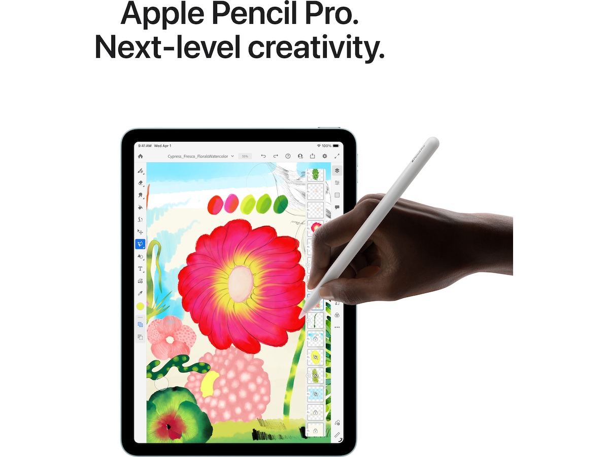 iPad Air 13" (2026) 128GB 5G (blå) Surfplattor