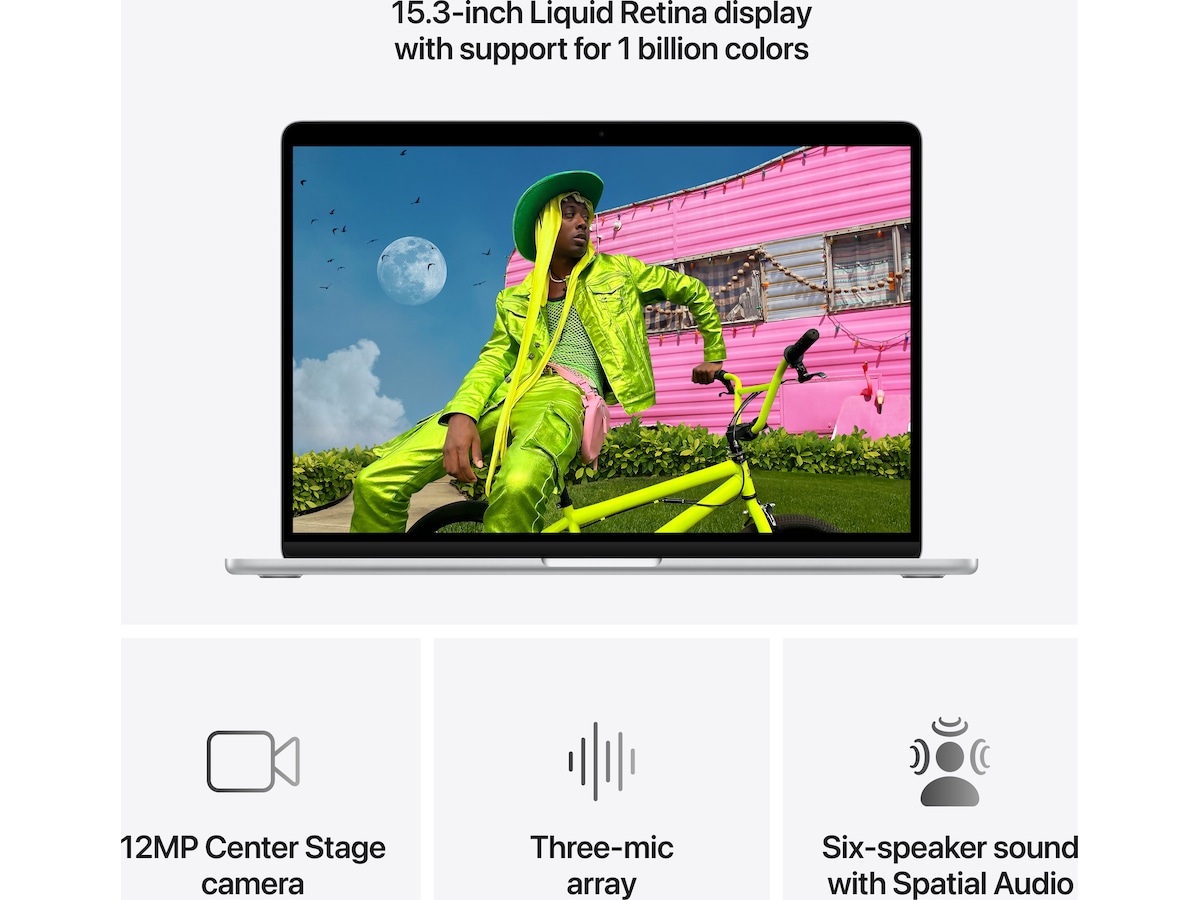 MacBook Air 15" M5 (2026) 512GB (silver) Datorer - Bärbara / laptop