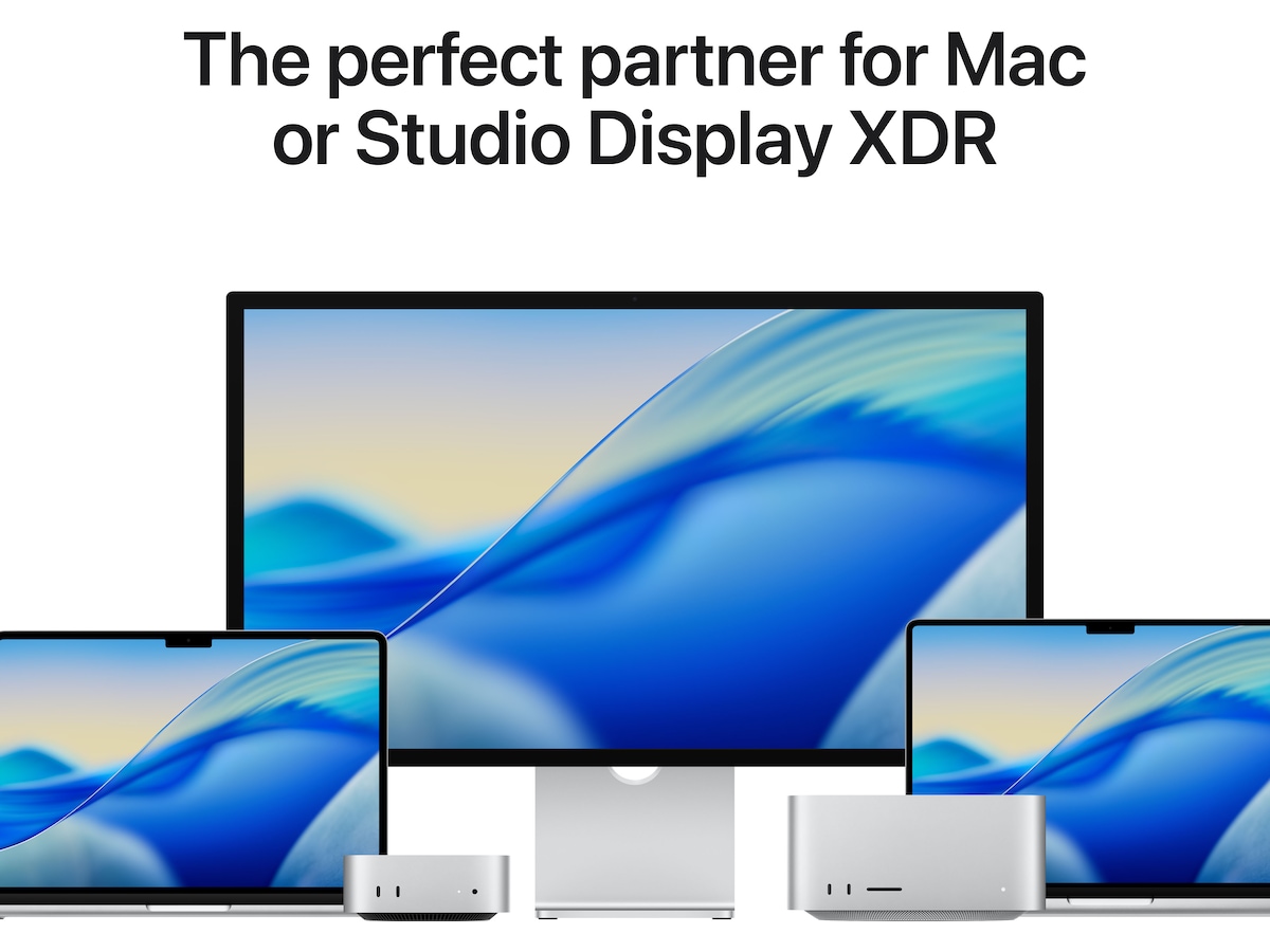 Apple Studio Display (2026) Standardglas - stativ med vinkeljustering Bildskärmar