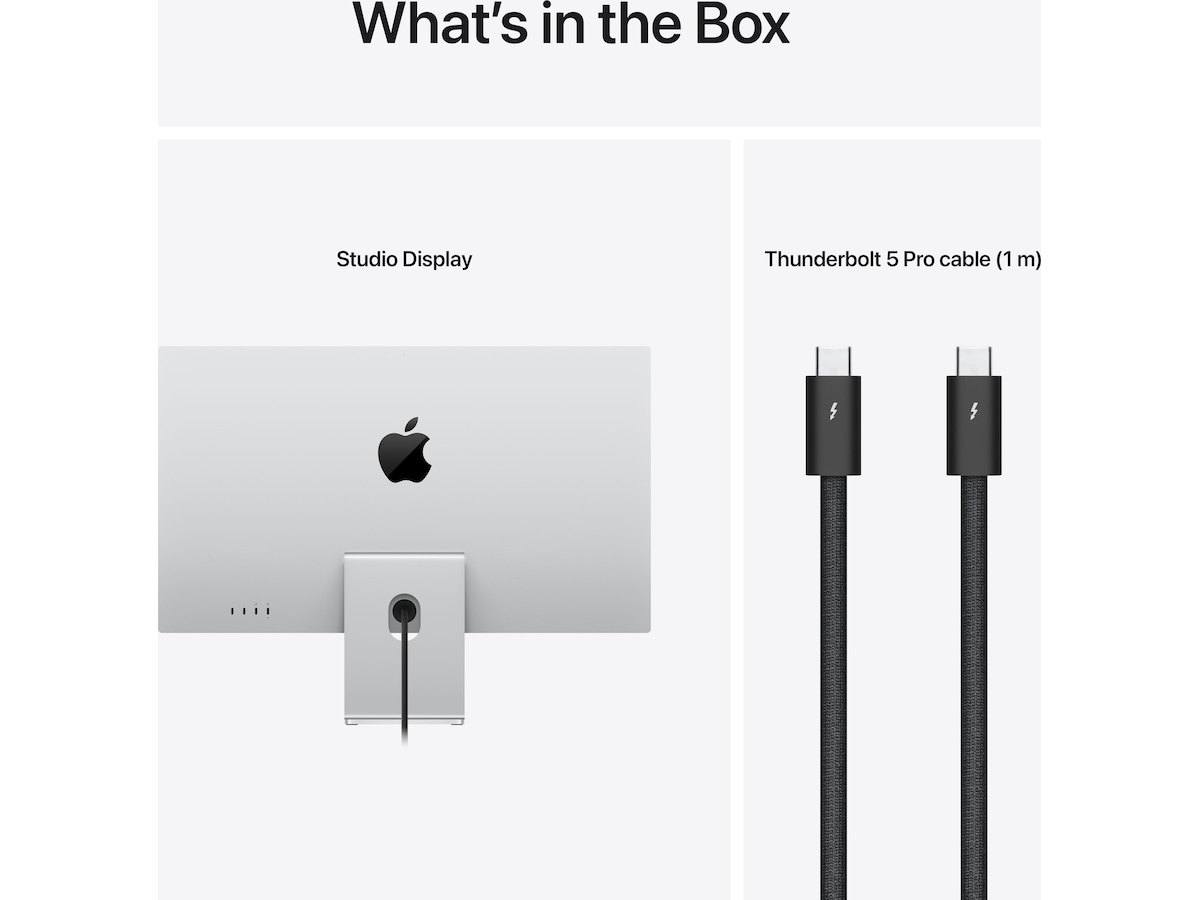 Apple Studio Display (2026) Standardglas - Vesa Mount Adapter (uten stativ) Bildskärmar