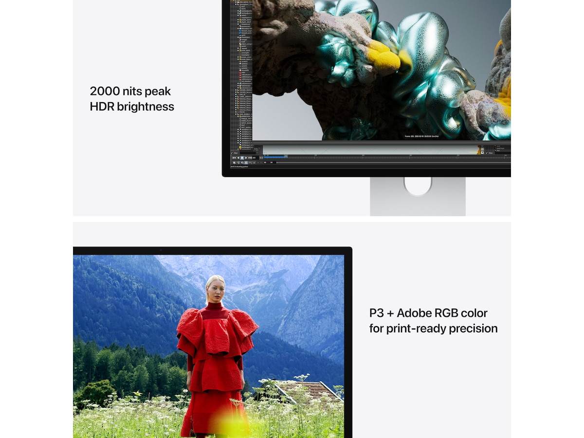 Apple Studio Display XDR (2026) Standard Glass - stativ med vinkel- och höjdjustering Bildskärmar