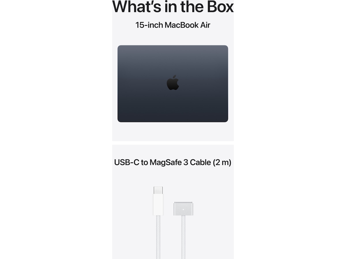 MacBook Air 15" M5 (2026) 512GB (midnatt) Datorer - Bärbara / laptop