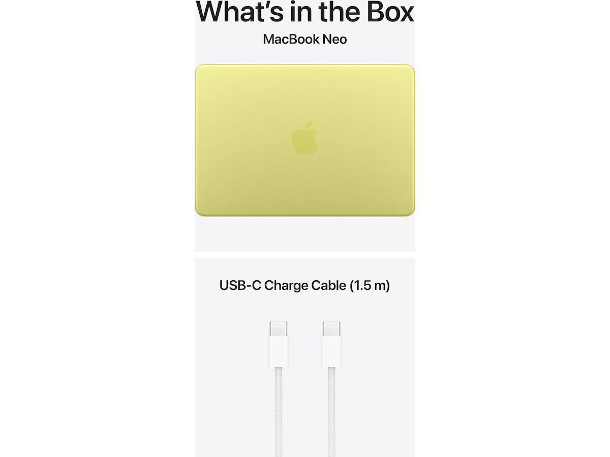 MacBook Neo 13" A18 Pro (2026) 512GB (citrus) Datorer - Bärbara / laptop