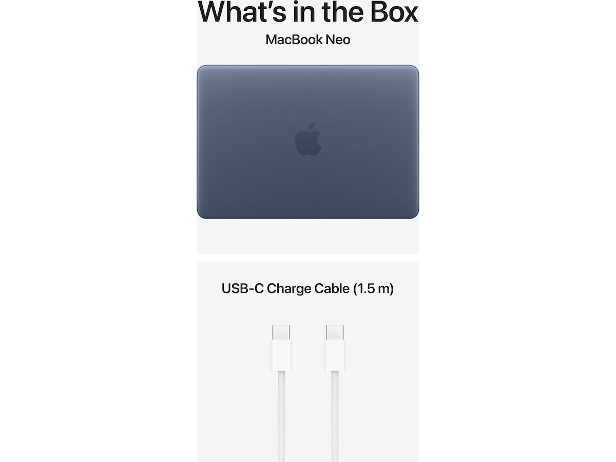 MacBook Neo 13" A18 Pro (2026) 512GB (indigo) Datorer - Bärbara / laptop