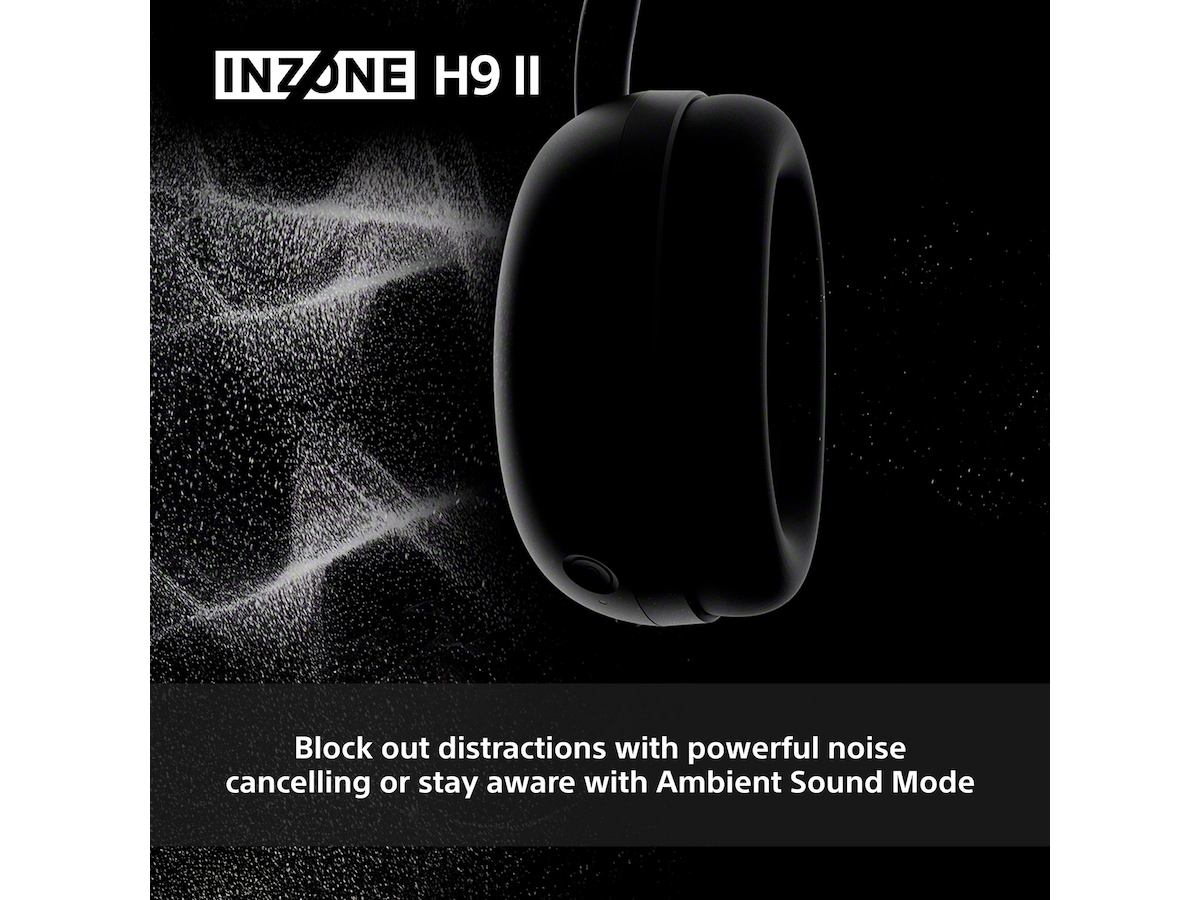 Sony INZONE H9 II Trådlöst Brusreducerande Headset (svart) -B-Grade Demo headset