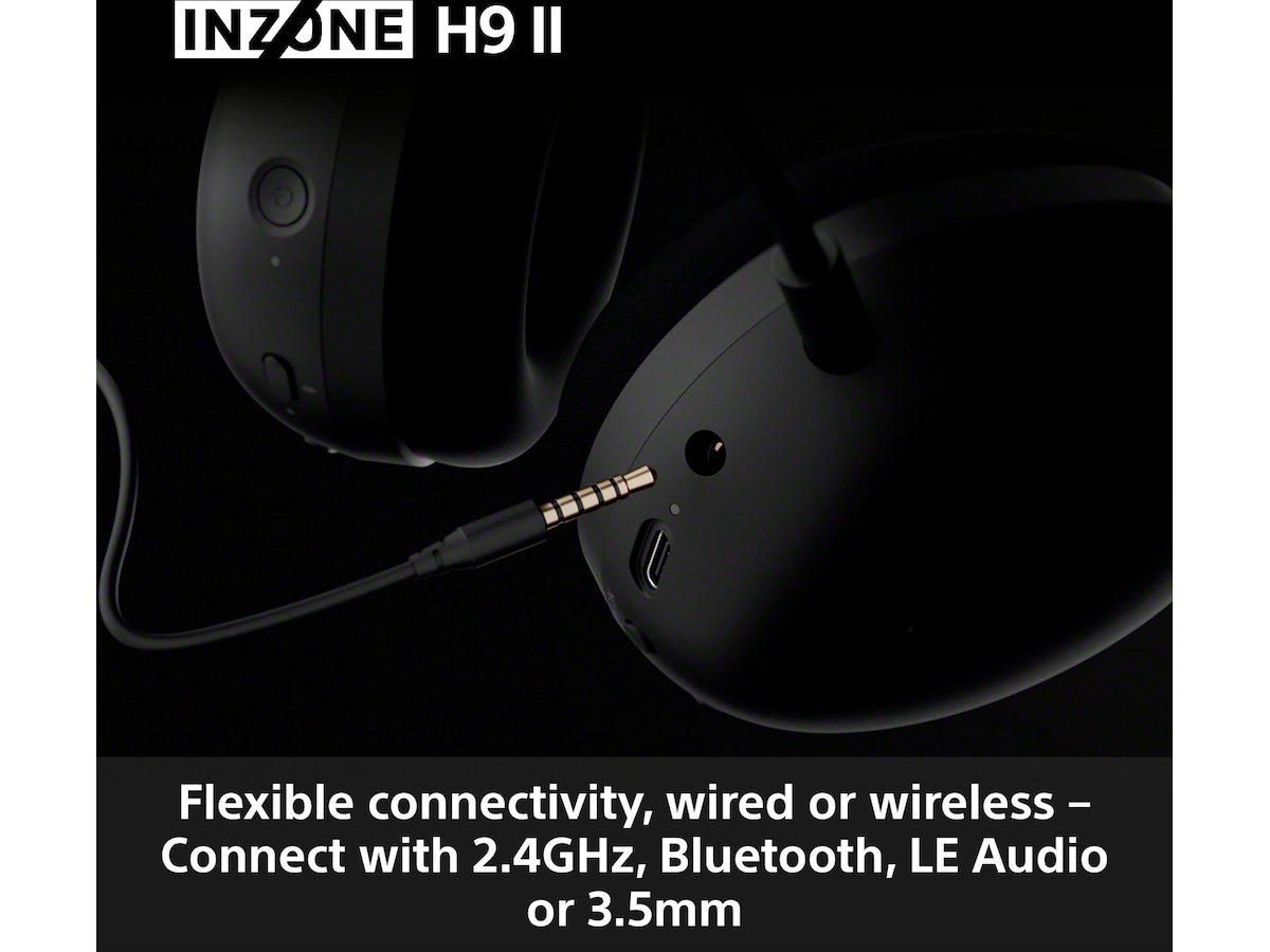 Sony INZONE H9 II Trådlöst Brusreducerande Headset (svart) -B-Grade Demo headset