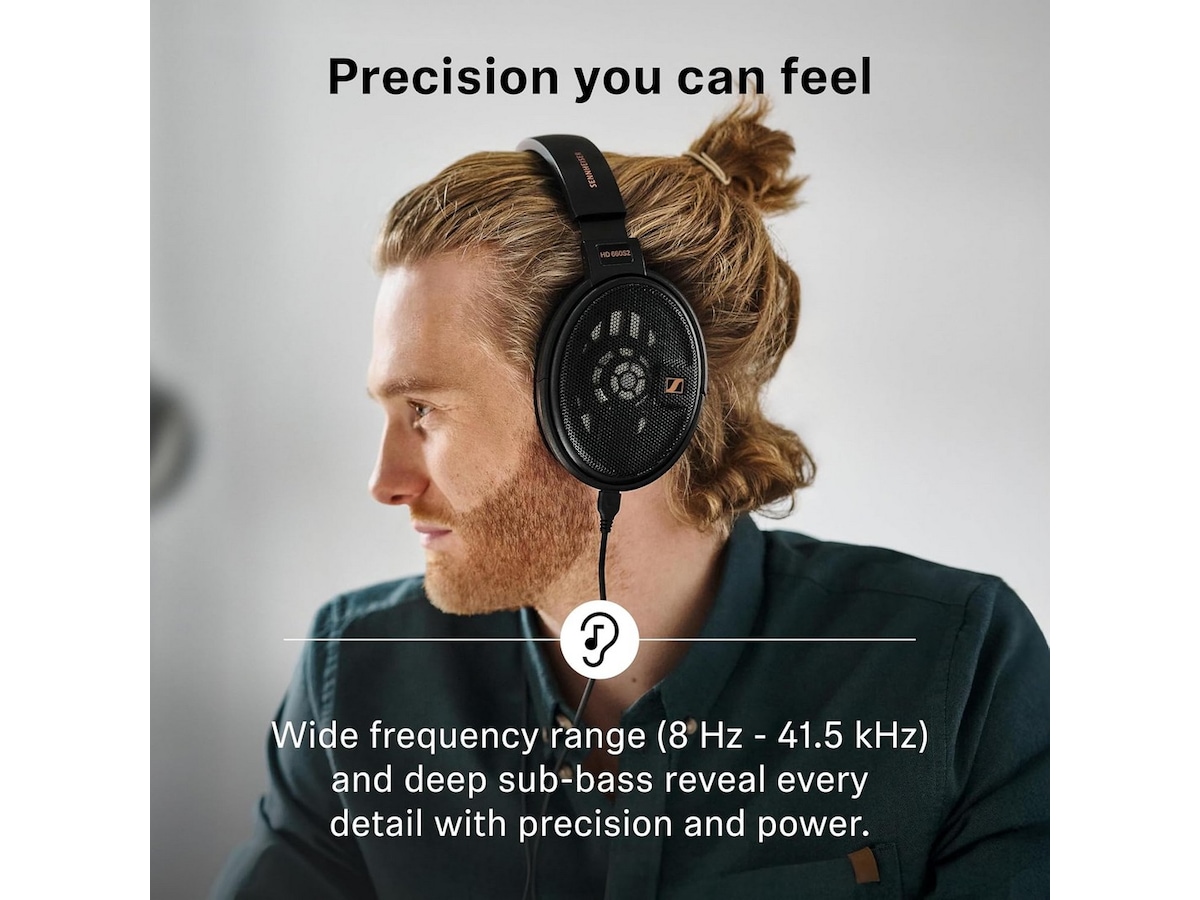 Sennheiser HD660S 2 öppna hörlurar, over-ear (svart) -B-Grade Demo headset