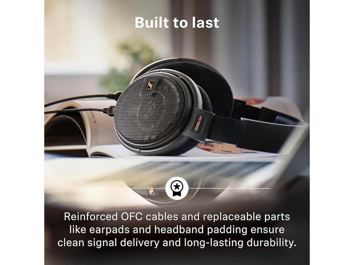 Sennheiser HD660S 2 öppna hörlurar, over-ear (svart) -B-Grade Demo headset