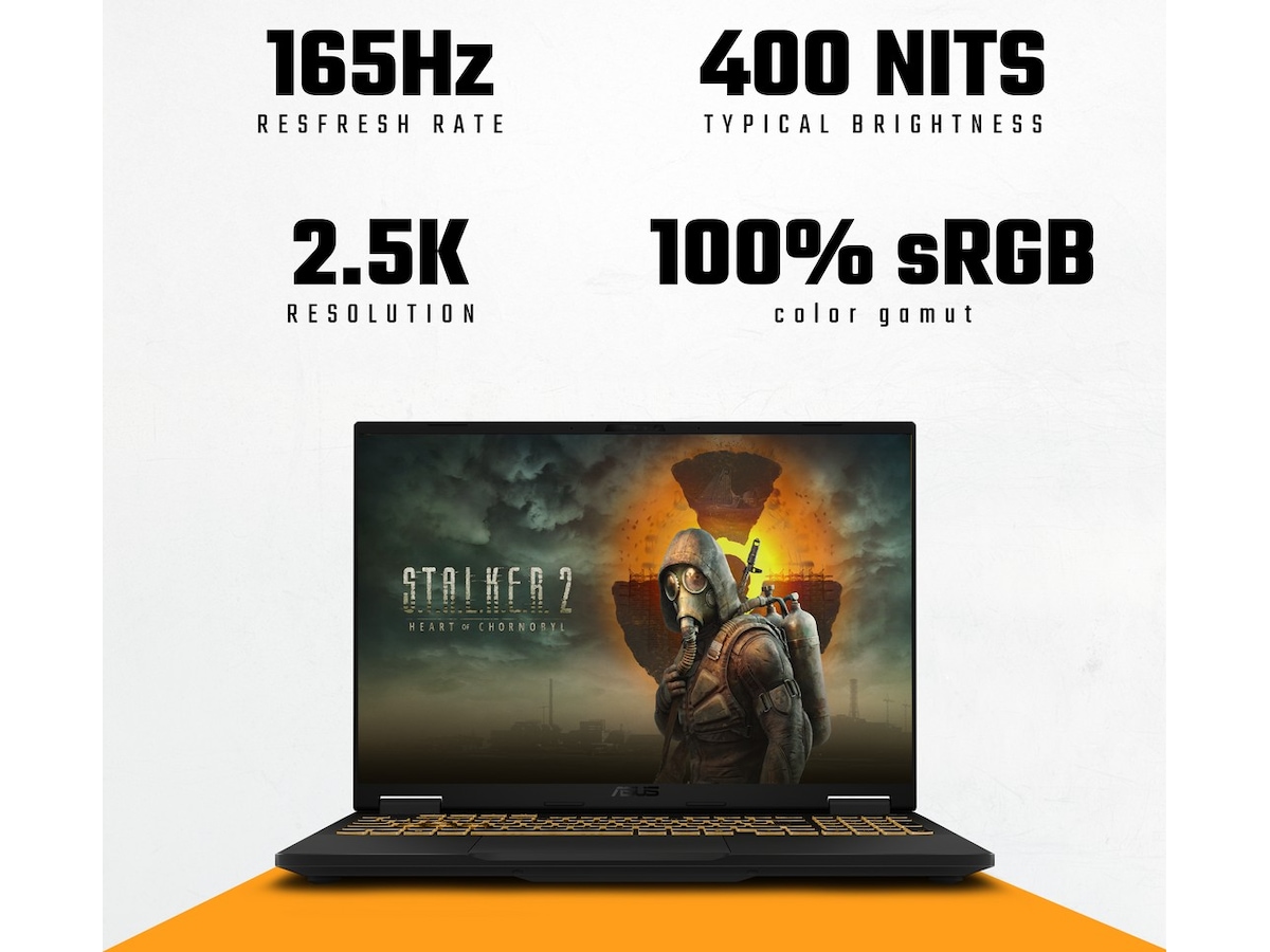 ASUS TUF Gaming A16 16" 2.5K WQXGA 165 Hz -B-Grade Demo bärbara datorer