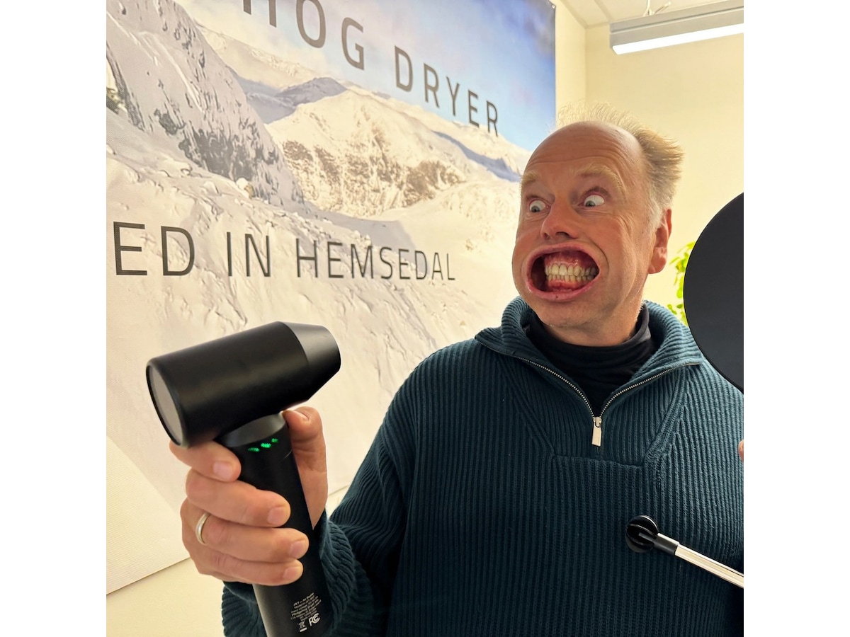 Hedgehog JET handhållen luftblåsare (svart) -B-Grade Demo hem & hushåll