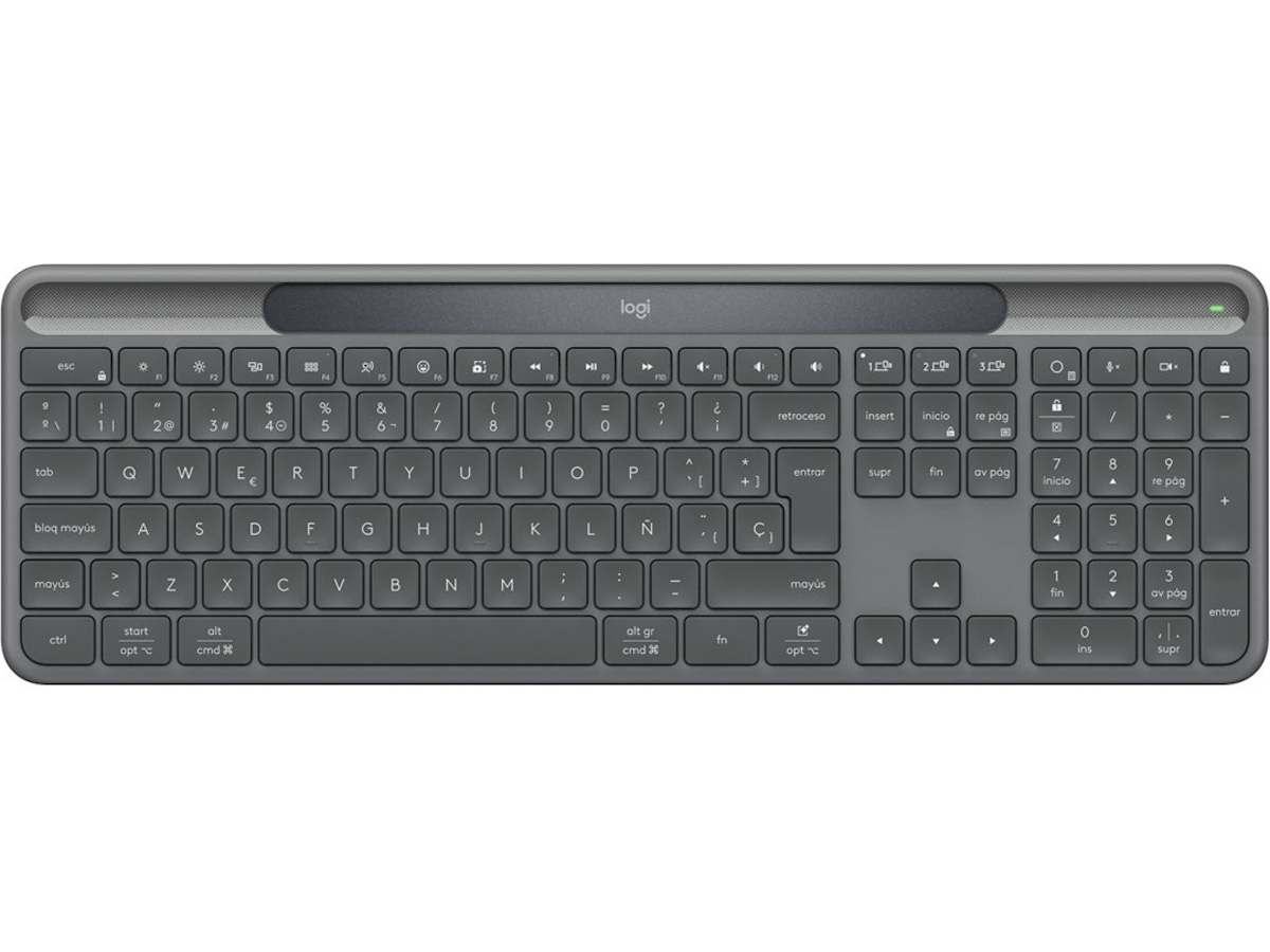 Logitech Signature Slim Solar+ trådlöst tangentbord K980 -B-Grade Demo tangentbord