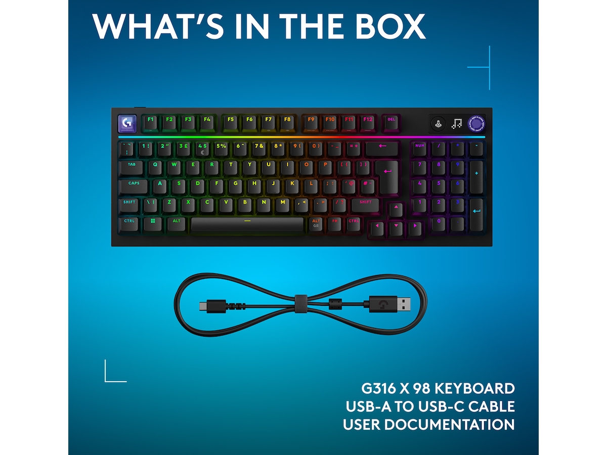 Logitech G316 X 98 speltangentbord Gamingtangentbord