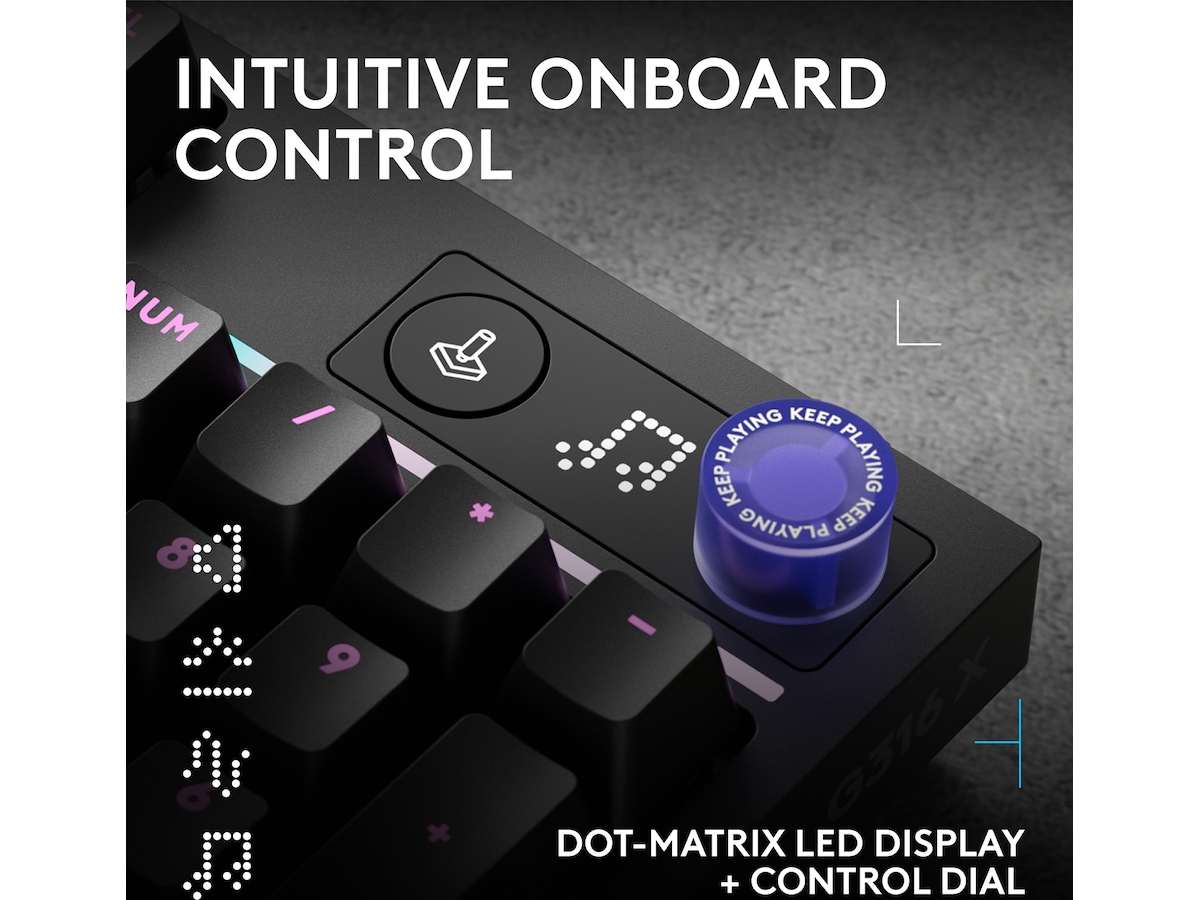 Logitech G316 X 98 speltangentbord Gamingtangentbord