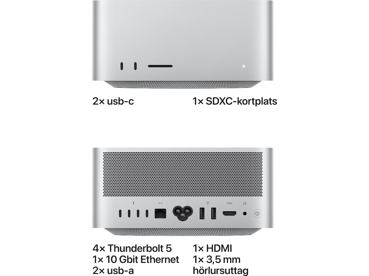 Mac Studio M5 Max (2026) 512GB Stationär dator