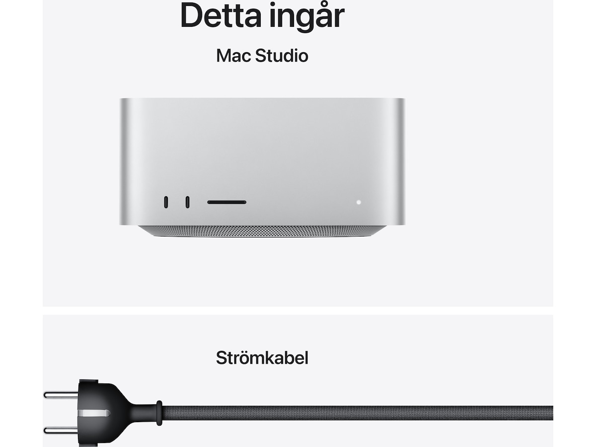 Mac Studio M5 Ultra (2026) 1TB Stationär dator