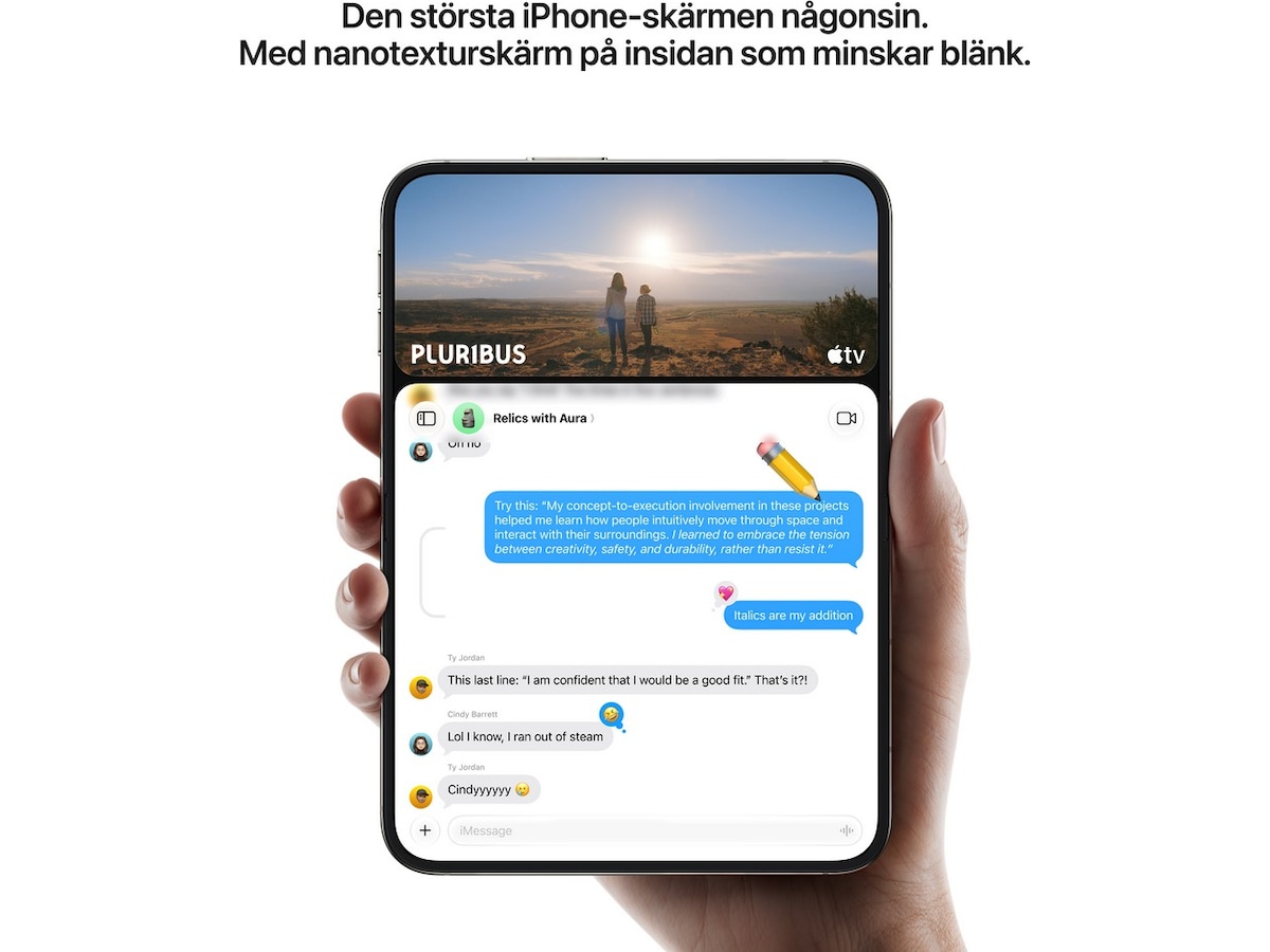 iPhone Duo 256GB (night sky) Mobiltelefoner