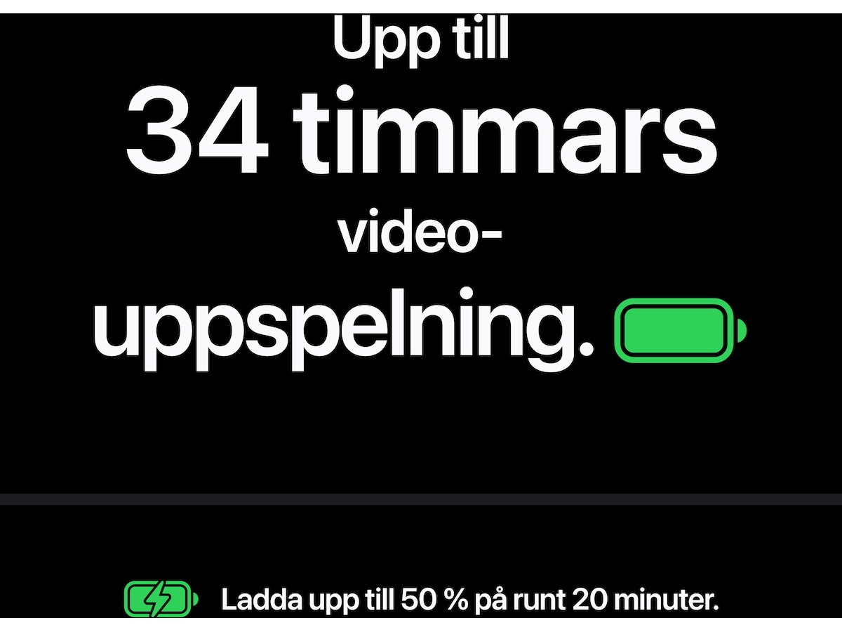 iPhone 18 Pro 2TB (svart) Mobiltelefoner