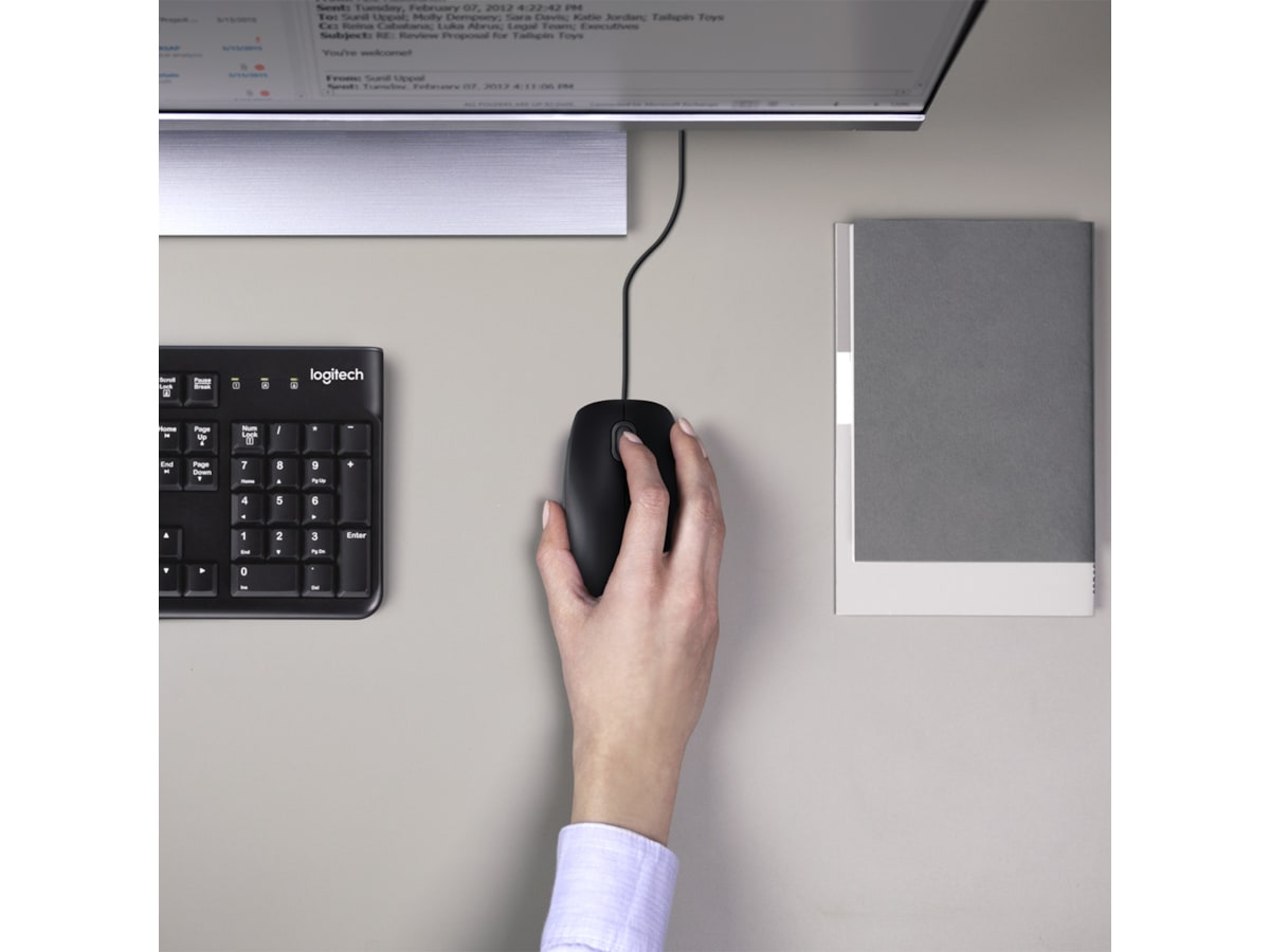 Logitech MK120 Combo Mus & tangentbord -combo-paket