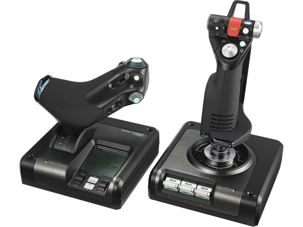 Logitech G X52 Pro flygkontrollsystem Joystick