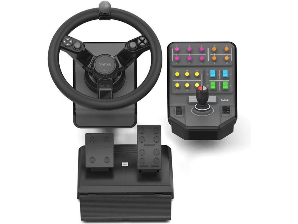 Logitech G Farm Sim Controller Ratt och pedaler