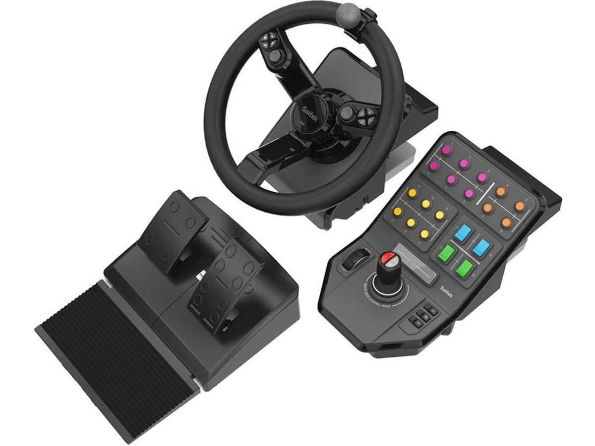 Logitech G Farm Sim Controller Ratt och pedaler