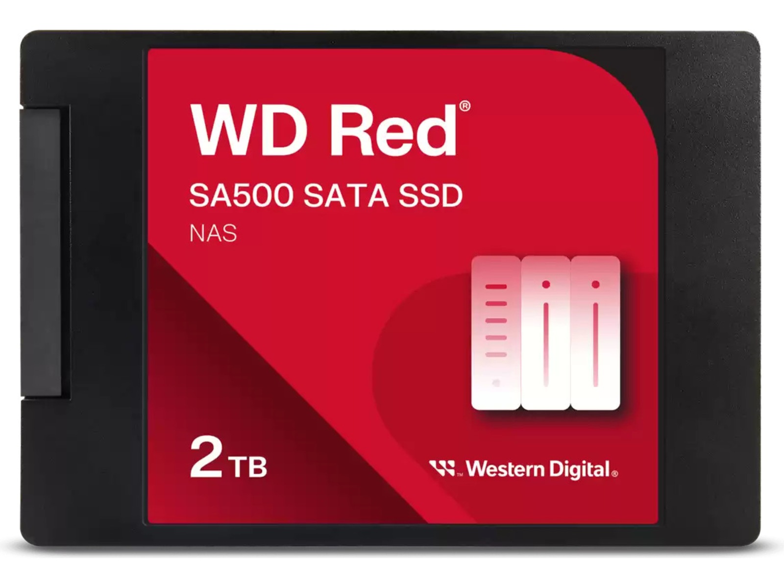 WD Red SA500 NAS-SSD 2 TB Hårddisk 2,5