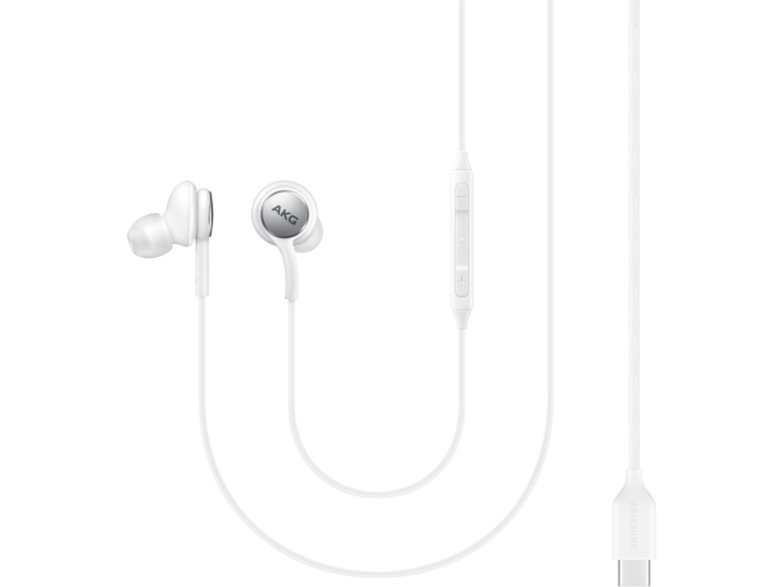 Samsung AKG öronproppar In-Ear (vit) Handsfree