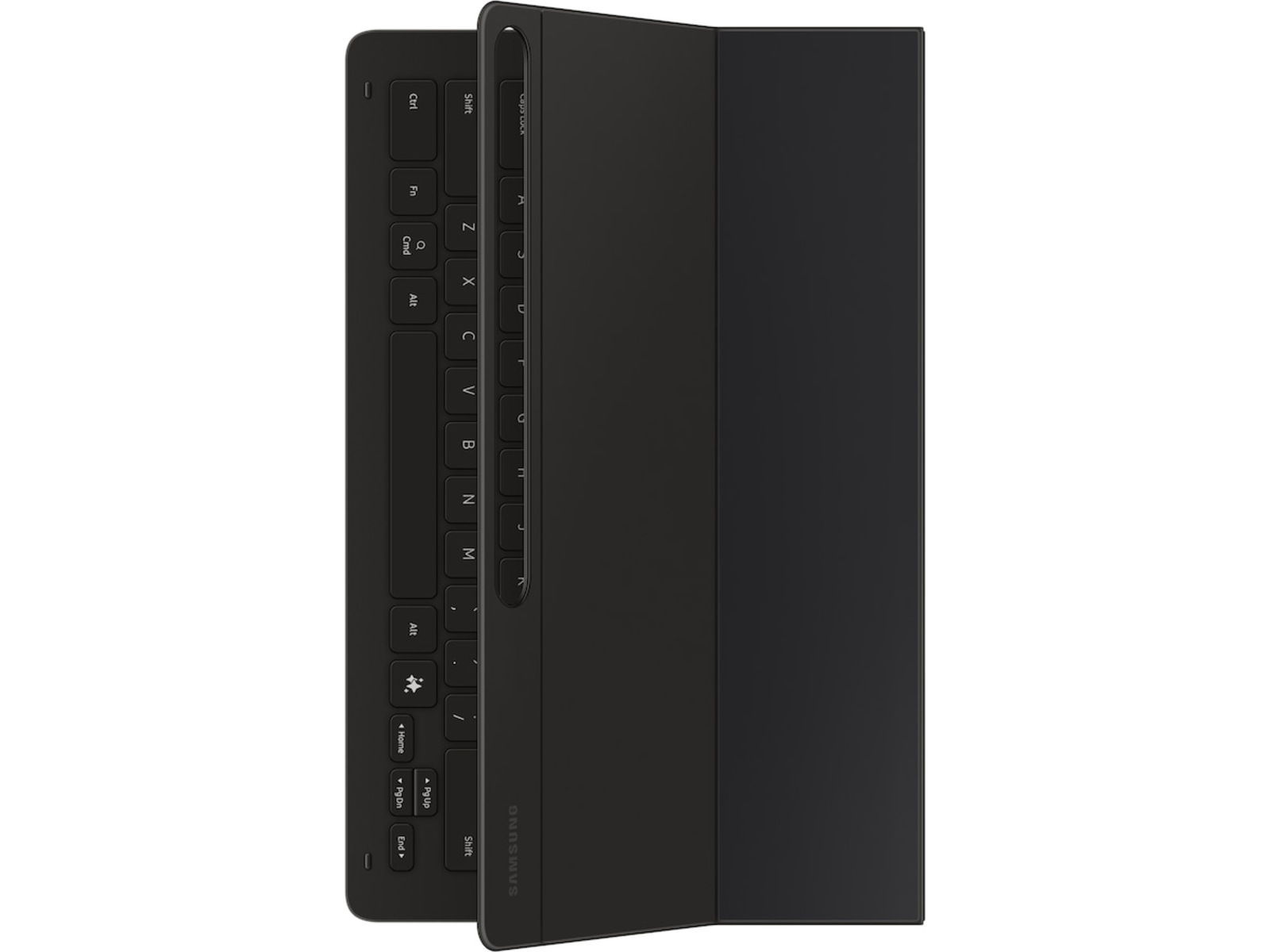 Samsung Galaxy Tab S10 FE+ Book Cover Keyboard Slim (svart) Tangentbord och pennor