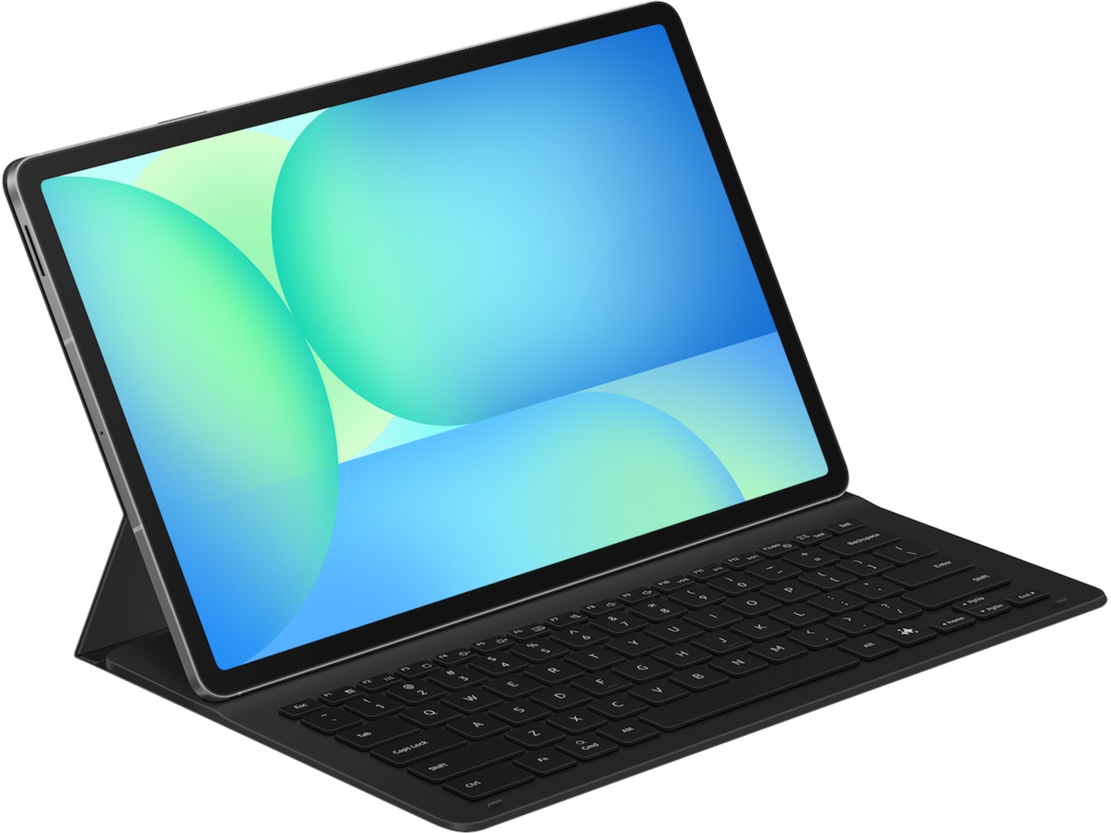 Samsung Galaxy Tab S10 FE+ Book Cover Keyboard Slim (svart) Tangentbord och pennor
