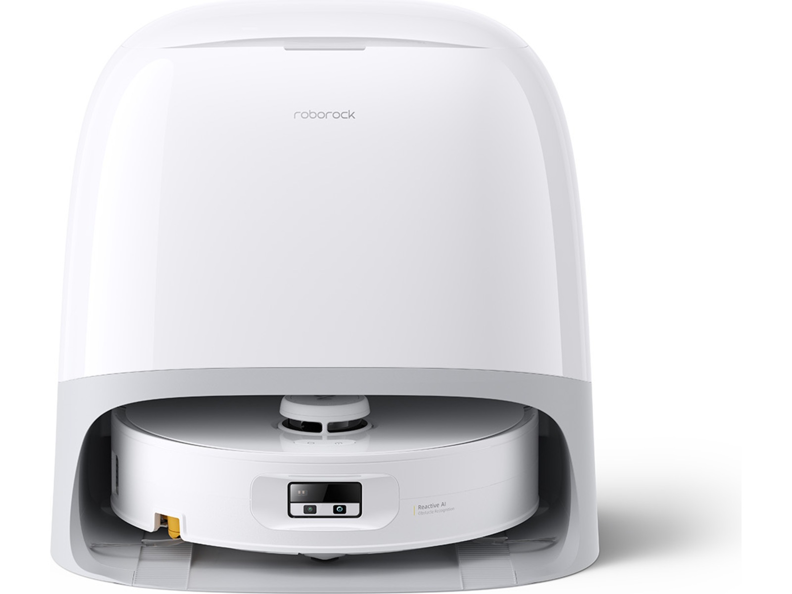 Roborock Qrevo Curv 2 Flow robotdammsugare (vit) Robotdammsugare