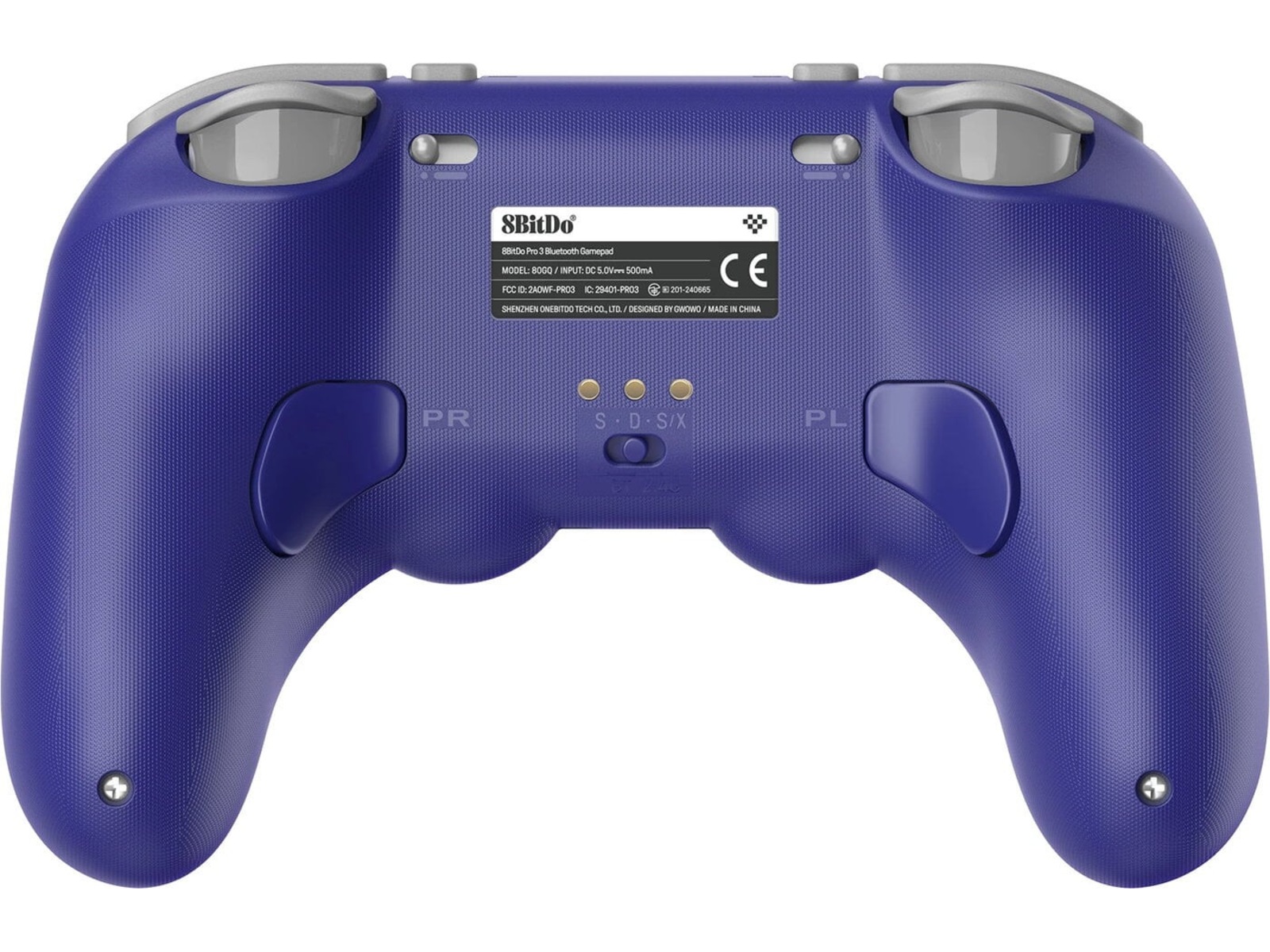 8bitdo PRO 3 BT gamepad (lila) Tillbehör till spelkonsoler