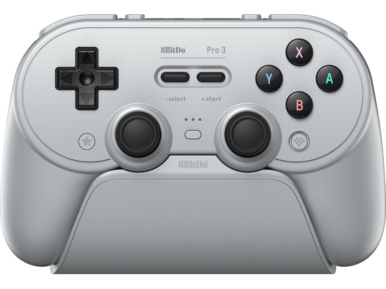 8bitdo PRO 3 BT handkontroll (grå) Tillbehör till spelkonsoler