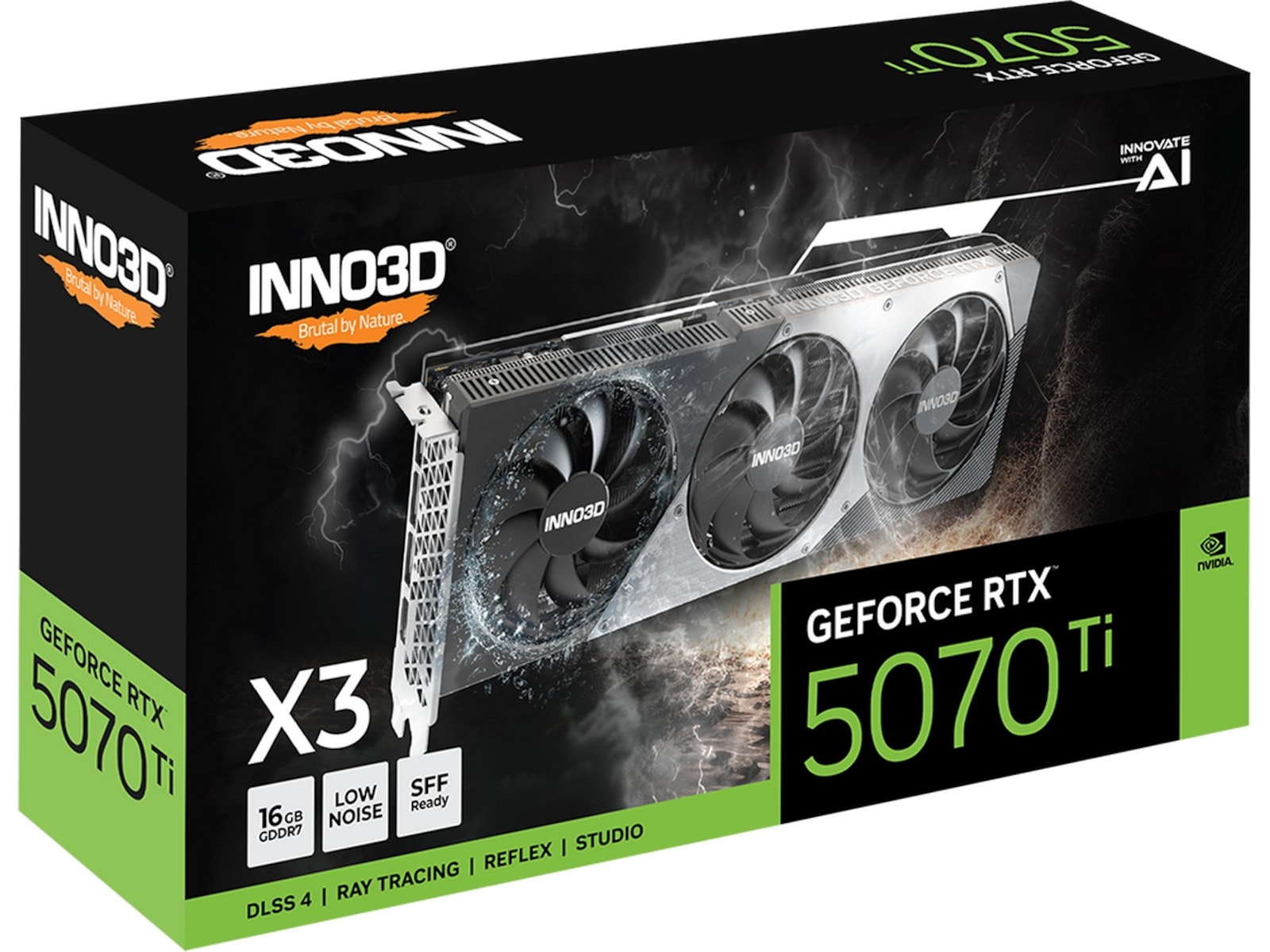 INNO3D GeForce RTX 5070 Ti X3 Grafikkort