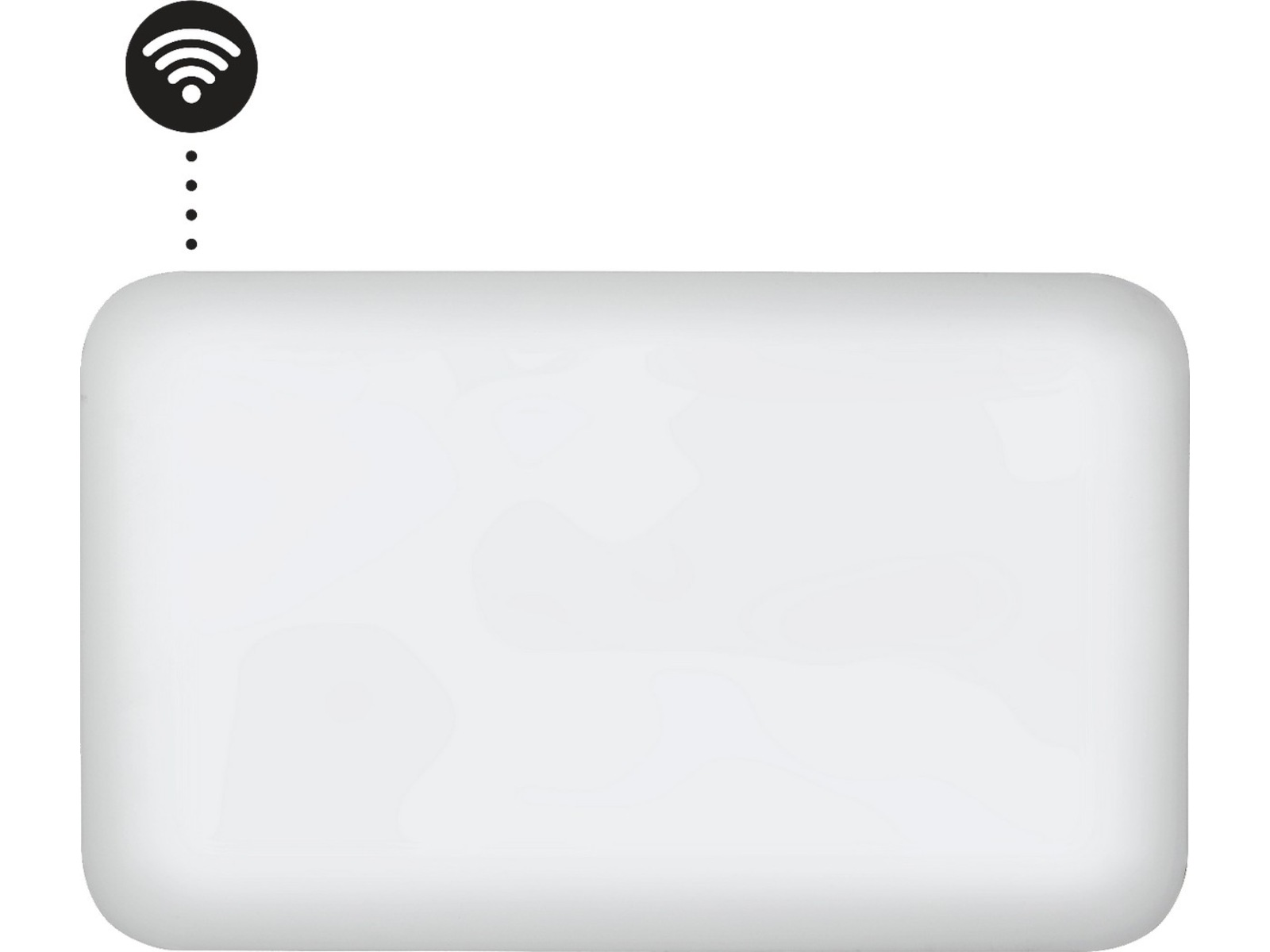 Mill Invisible Smart WiFi Gen 4 panelovn 700W 2-pak (hvid) Panelelement