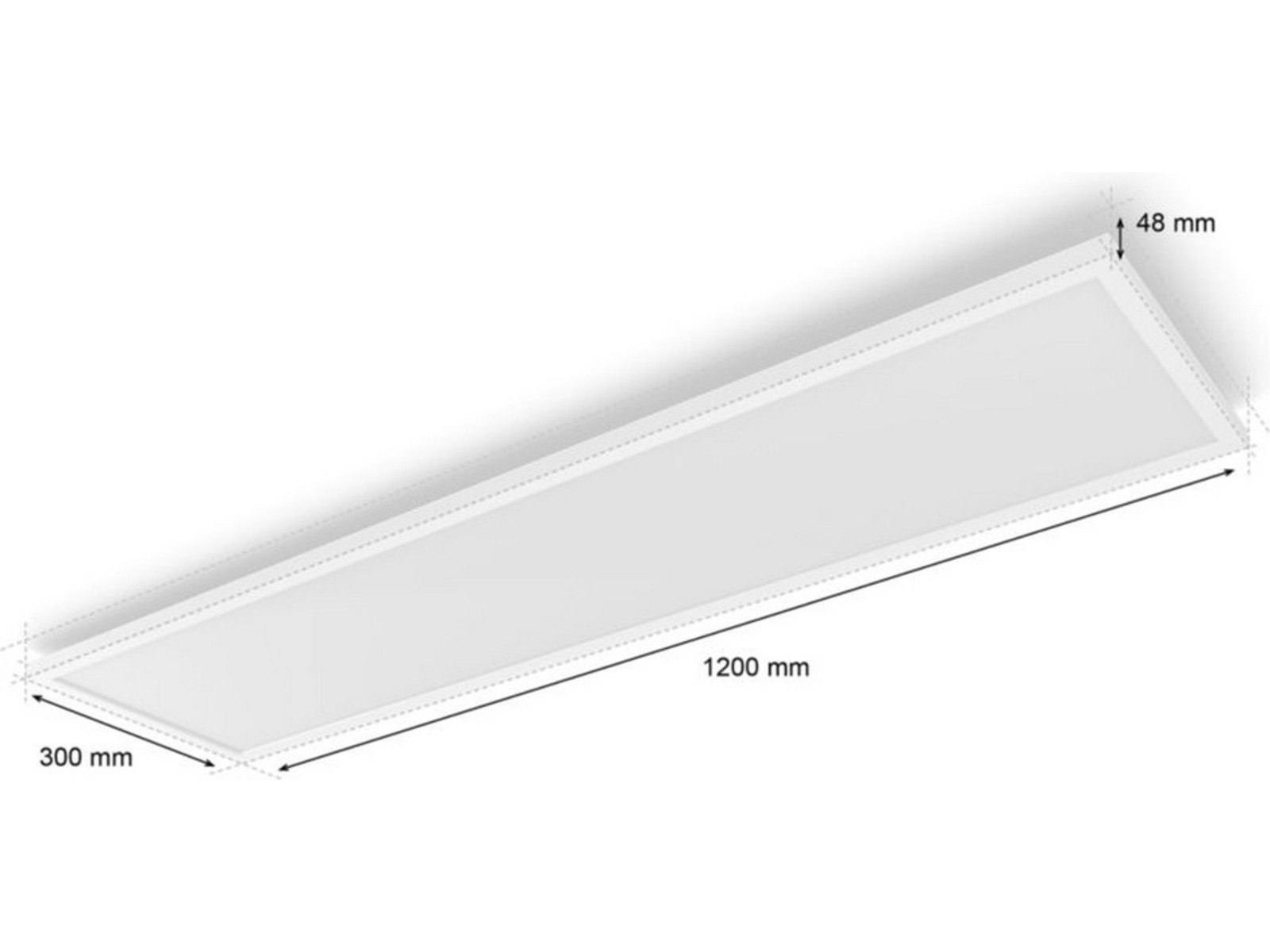 Philips Hue Surimu Rektangel Panel Loftlys Taklampa