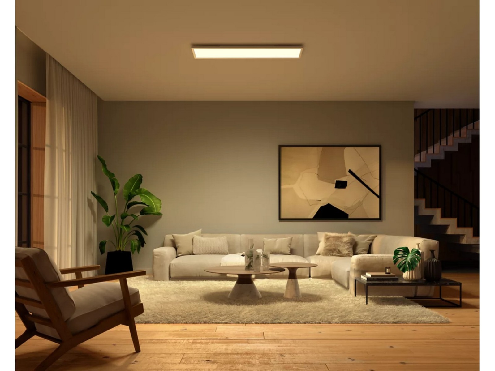 Philips Hue Surimu Rektangel Panel Loftlys Taklampa