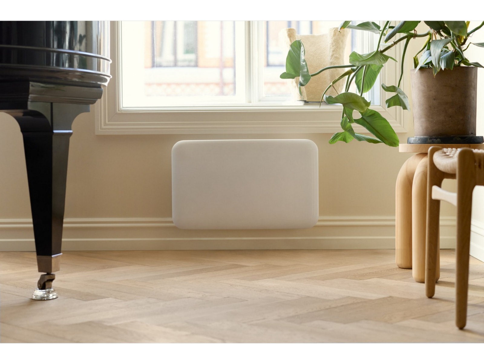 Mill Invisible Smart WiFi Gen 4 panelovn 700W 2-pak (hvid) Panelelement