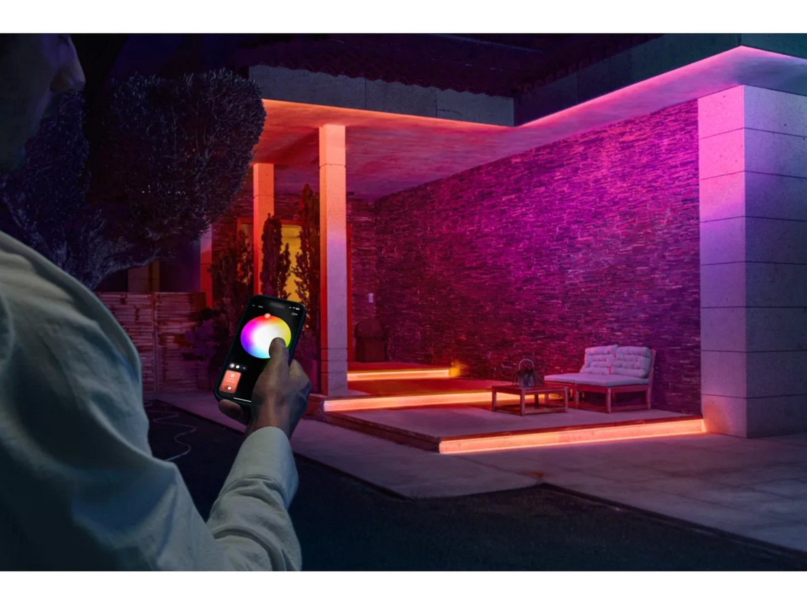 Philips Hue Flux utomhus ljusslinga 5m Led strips & underhållning