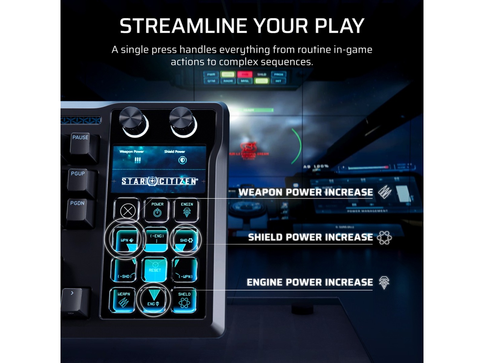 Corsair GALLEON 100 SD mekaniskt gamingtangentbord RGB Gamingtangentbord