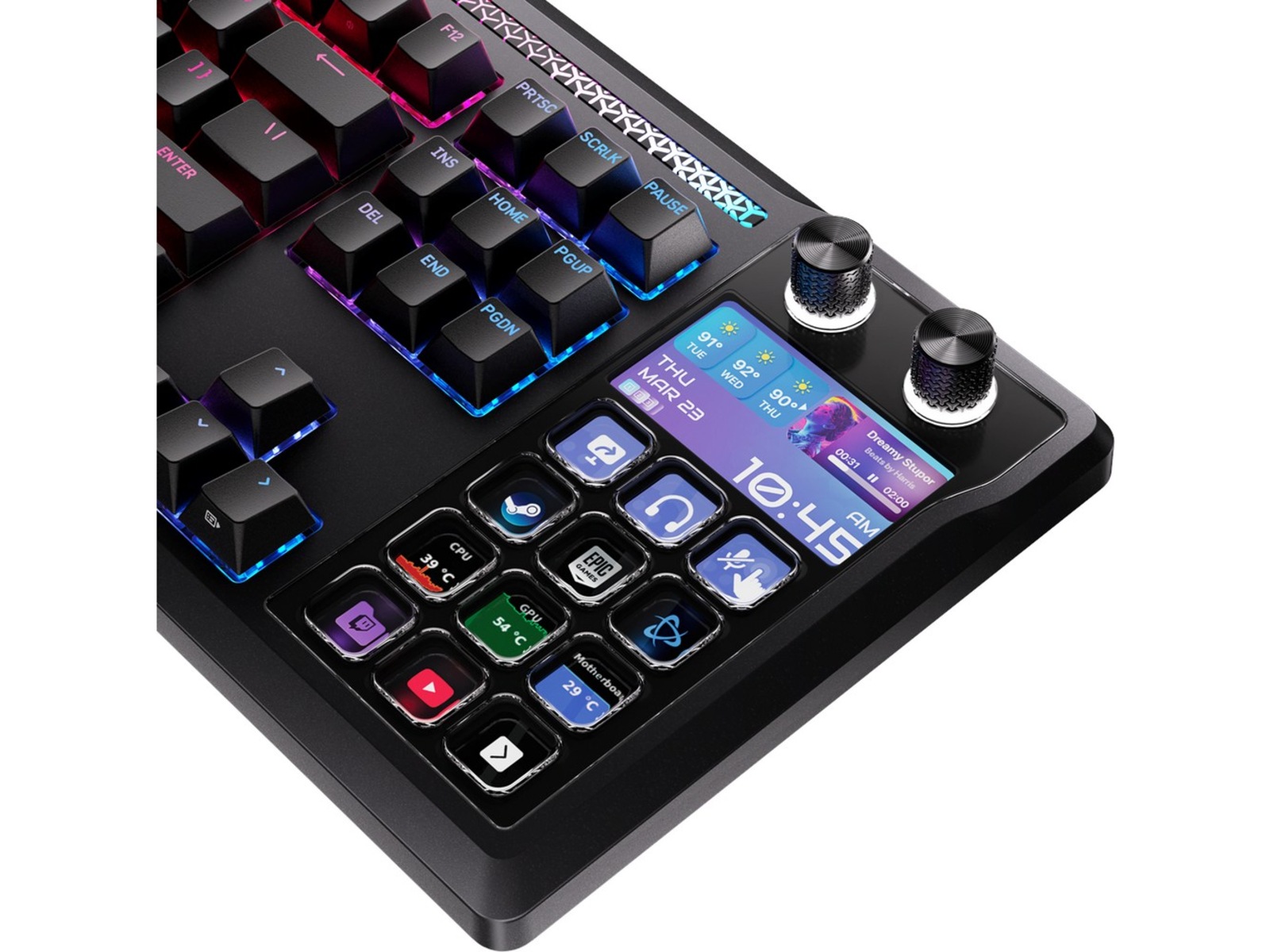 Corsair GALLEON 100 SD mekaniskt gamingtangentbord RGB Gamingtangentbord
