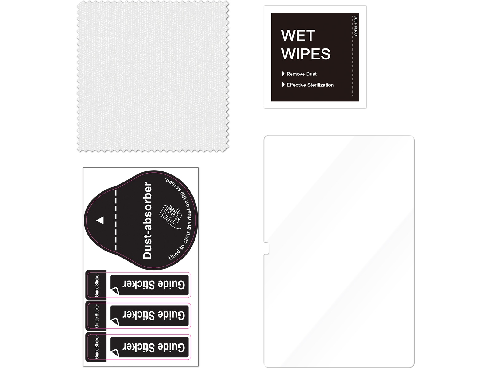 iiglo Galaxy Tab A8 10,5" Clear Glass Skärmskydd Skärmskydd surfplattor