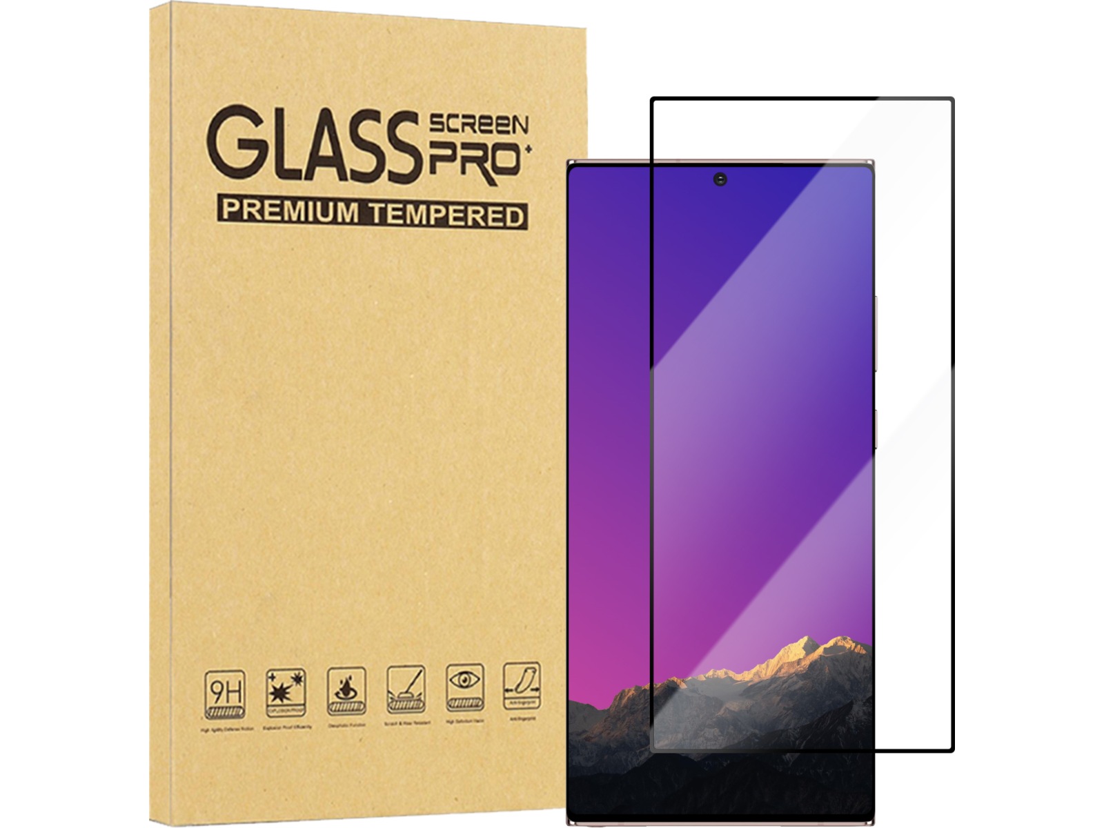 iiglo Galaxy S24 Ultra Skärmskydd Skärmskydd mobiltelefon