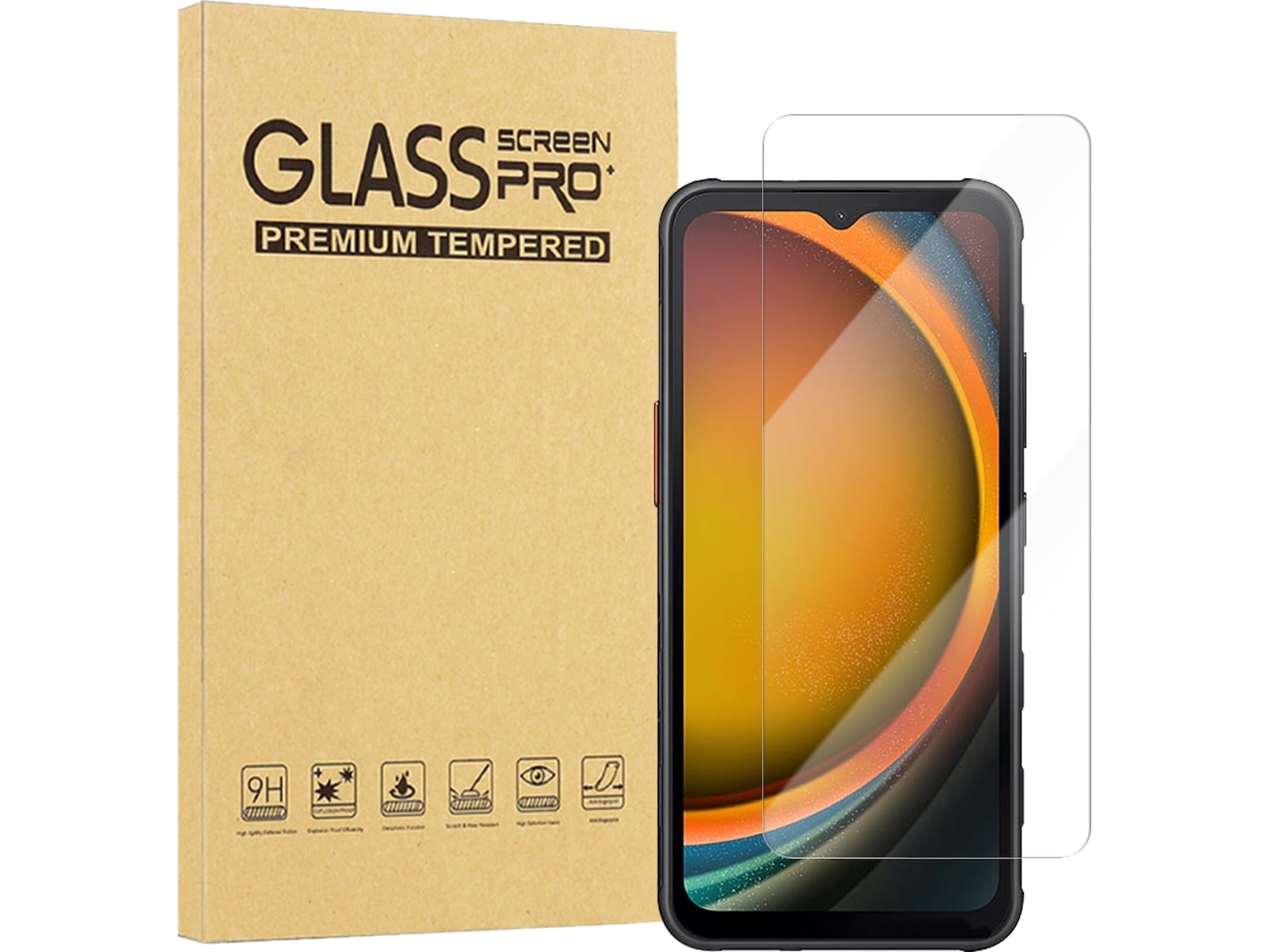 iiglo Samsung XCover 7 skärmskydd Skärmskydd mobiltelefon