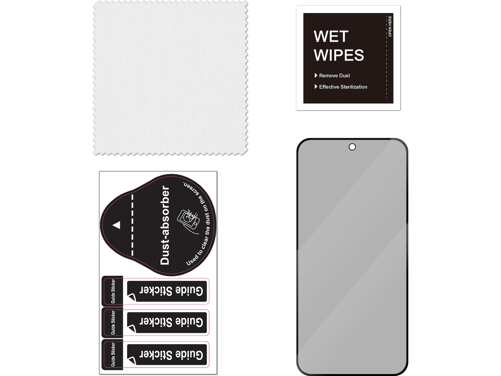 iiglo Galaxy A36 Privacy Skärmskydd Skärmskydd mobiltelefon