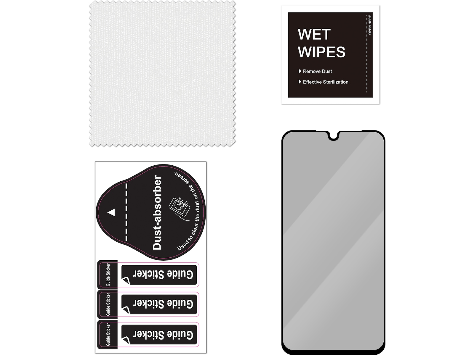 iiglo Galaxy A26 Privacy skärmskydd Skärmskydd mobiltelefon