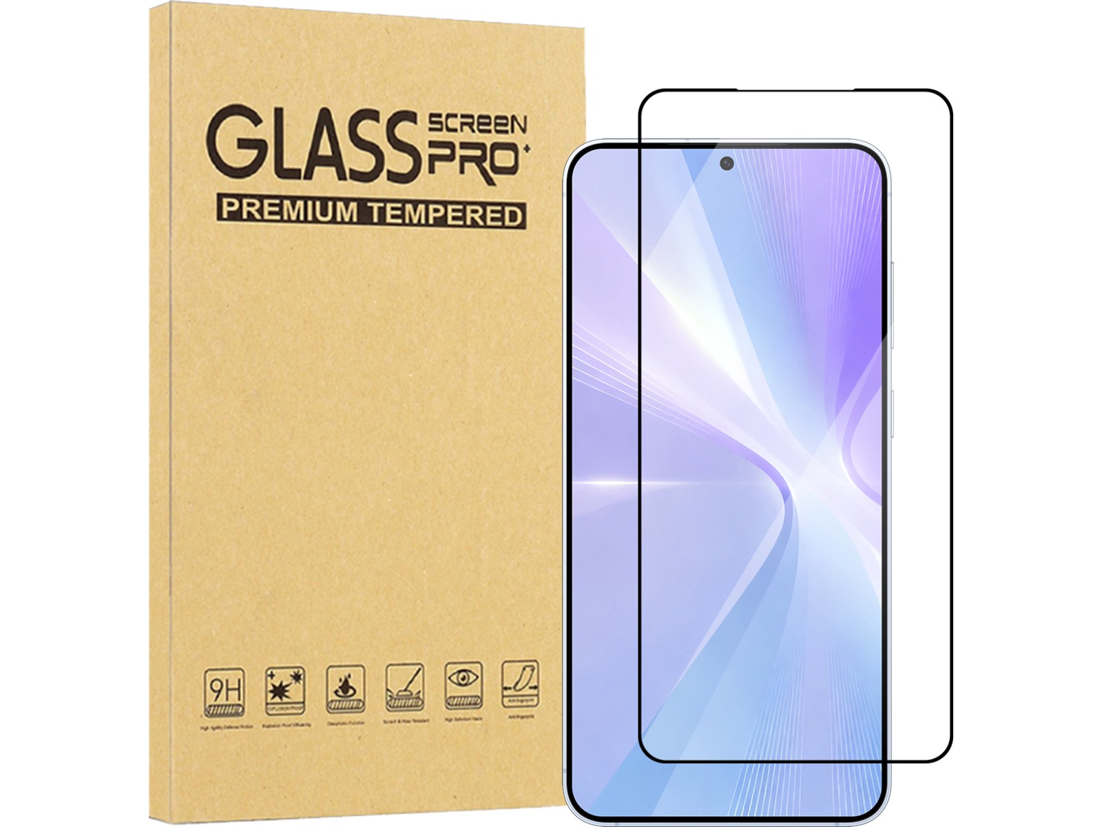 iiglo Galaxy S26+ Clear Glass skärmskydd Skärmskydd mobiltelefon