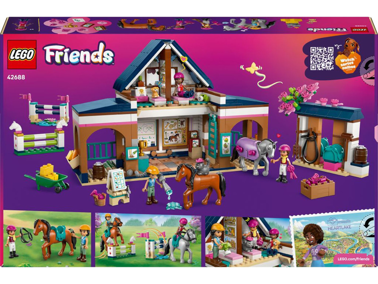 LEGO Friends 42688 häststall och ridskola LEGO