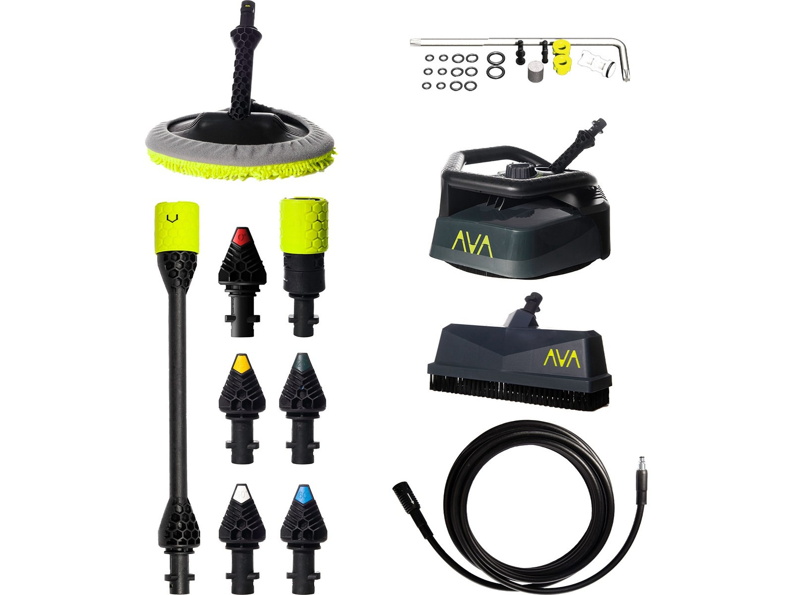 AVA Master 2.0 P70 Large Bundle + tillbehörspaket Högtryckstvättar