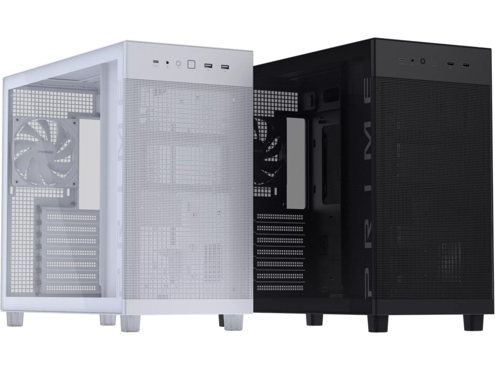 Asus Prime AP303 TG Mid Tower (vit) Midi tower