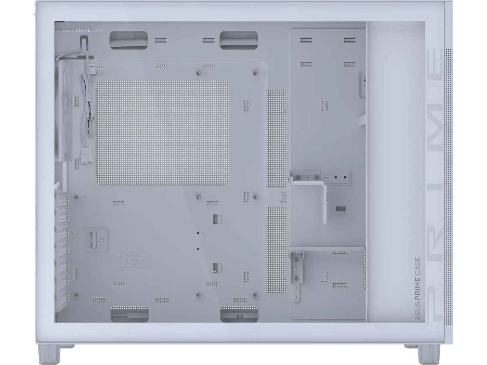 Asus Prime AP303 TG Mid Tower (vit) Midi tower